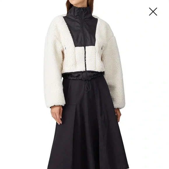 3.1 Phillip Lim faux shearling bomber jacket - Picture 2 of 2